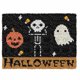 thumbnail image 1 of Alfombra bordada Ylkgogo con forma de calabazas para Halloween, con forma de gancho, 1 of 7