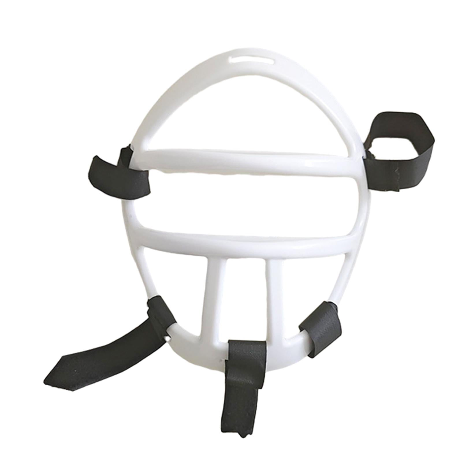 Magideal - Máscara Facial De Karate, Protector Facial De Boxeo, Protección Para La Cabeza, Protección Cómoda Para La Cabeza, Protector Facial Para Deportes, Muje Blanco