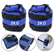 thumbnail image 2 of Pesas tobilleras muñecas ajustables 2kg Fitness Ejercicio, 2 of 11