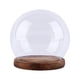 thumbnail image 2 of Cúpula De Cristal Tipo Campana Con Base, Expositor De Mesa, Cúpula Tipo Globo De Cristal De 10cm, 2 of 5