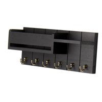 Bothyi - Llavero De Pared Rústico Para Llaves Y Correo, Ideal Para Sala De Estar, Dormitorio Y Estilo Rústico.