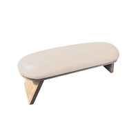 Magideal - Reposabrazos Para Uñas Reposamanos, Banco Para Uñas, Accesorios Para Decoración De Uñas Herramienta Para Uñas Acrílicas Almohada Para Uñas De Cuero Pu Color Café Con Leche