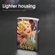 thumbnail image 4 of Strange Magic-theme Copper Metal Lighter Shell, Premium Replacement Refillable Lighter Case with Durable Metal Construction, Compatible with Zippo and Most Standard Lighter Models, 4 of 6
