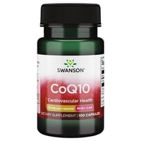 Suplemento Swanson Coq10 10 Mg 100 Cápsulas Para Enfermedades Cardiovasculares
