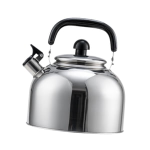 Magideal - Tetera Con Silbido, Tetera Con Silbato, Tetera Portátil De Acero Inoxidable Para Café, Té, Botella De Agua, Tetera Para Cocina A Gas Por Inducción 4L