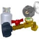 thumbnail image 2 of Adaptador de recarga de propano Accesorios de manguera de propano Conexión o desconexión rápida Adaptador de conexión de tanque de gas para calentadores Accesorio para RV, 2 of 7