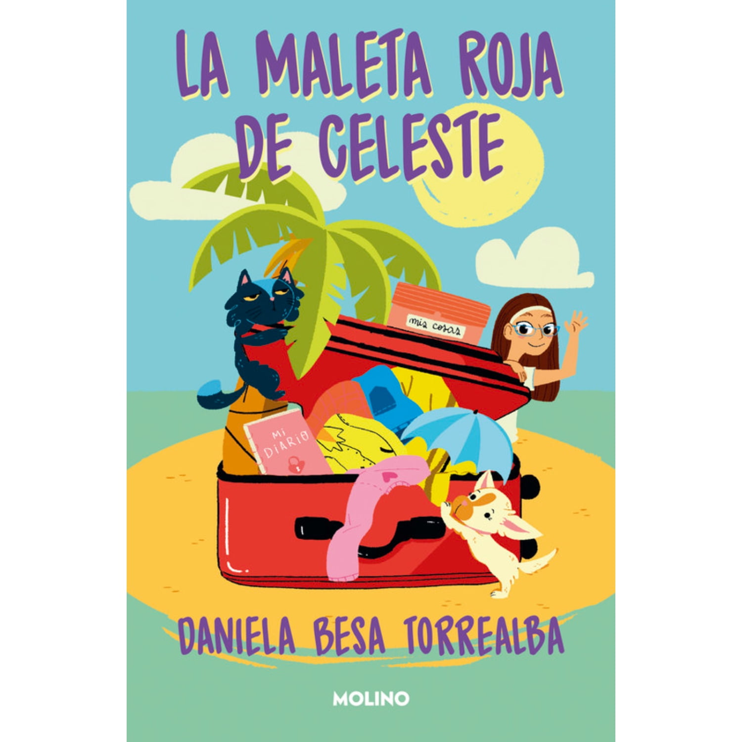 Molino - Libro La Maleta Roja De Celeste
