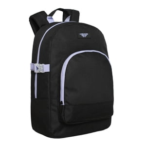 Mochila Compacta Mujer Diva Negro Lila Head