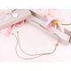 thumbnail image 3 of Colgante Collar Largo Regulable Medida Ajustable Minimalista Plateado, 3 of 3
