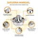 thumbnail image 4 of Exprimidor Manual Jugo Acero Inoxidable Alta Resistencia, 4 of 5