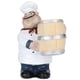 thumbnail image 1 of Estatua de chef de resina, soporte para palillos de dientes, figura nórdica, decoración de mesa de restaurante, artesanía, 1 of 11