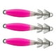 thumbnail image 1 of 3x Anzuelos Luminosos Para Calamar, Señuelos De Pesca Artificiales, Anzuelos De Metal Para Calamar, Color Rojo, 1 of 5