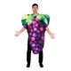 thumbnail image 1 of Disfraz de uvas moradas para adulto, talla única | Toynk, 1 of 4
