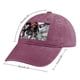 thumbnail image 2 of Vinícius Júnior Sombrero vaquero para adultos con ala curvada moldeable, sombrero de sol al aire libre para hombres y mujeres, 2 of 6
