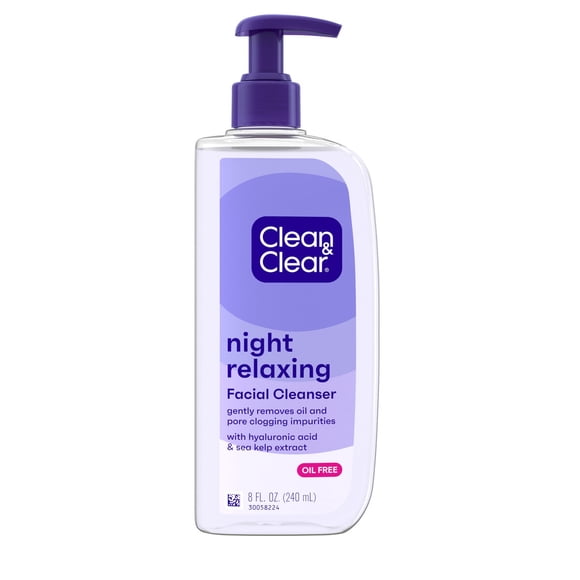 Limpiador Facial Clean Clear Night Relaxing 240mL OilFree