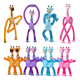 thumbnail image 1 of 10 Jirafas Belug Tubos Pop Con Ventosa Sensorial Para Niños De colores, 1 of 5
