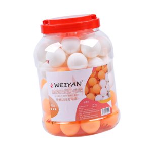 Ioensy - 60X Pelotas De Ping Pong De Elasticidad Premium Para Entrenamiento Recreativo Blanco Amarillo