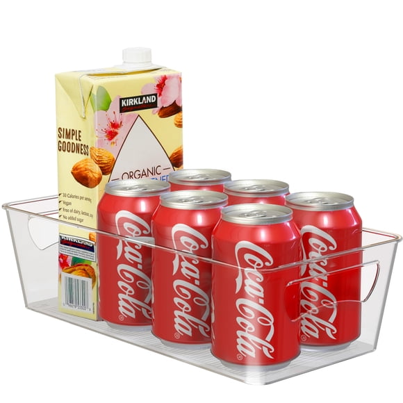Organizador de nevera Simple Houseware transparente 31.8 × 15.8 × 8.6 cm