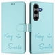 thumbnail image 2 of Funda Cartera para Samsung Galaxy S25 Plus con Bloqueo RFID, Cierre Magnético y Ranuras Tarjetas Verde, 2 of 6