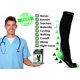 thumbnail image 5 of Calcetines de Compresión Physix Gear L/XL Negro/Verde, 5 of 7