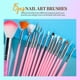 thumbnail image 2 of Set de pinceles para nail art Teenitor con piedras y stickers, 2 of 3
