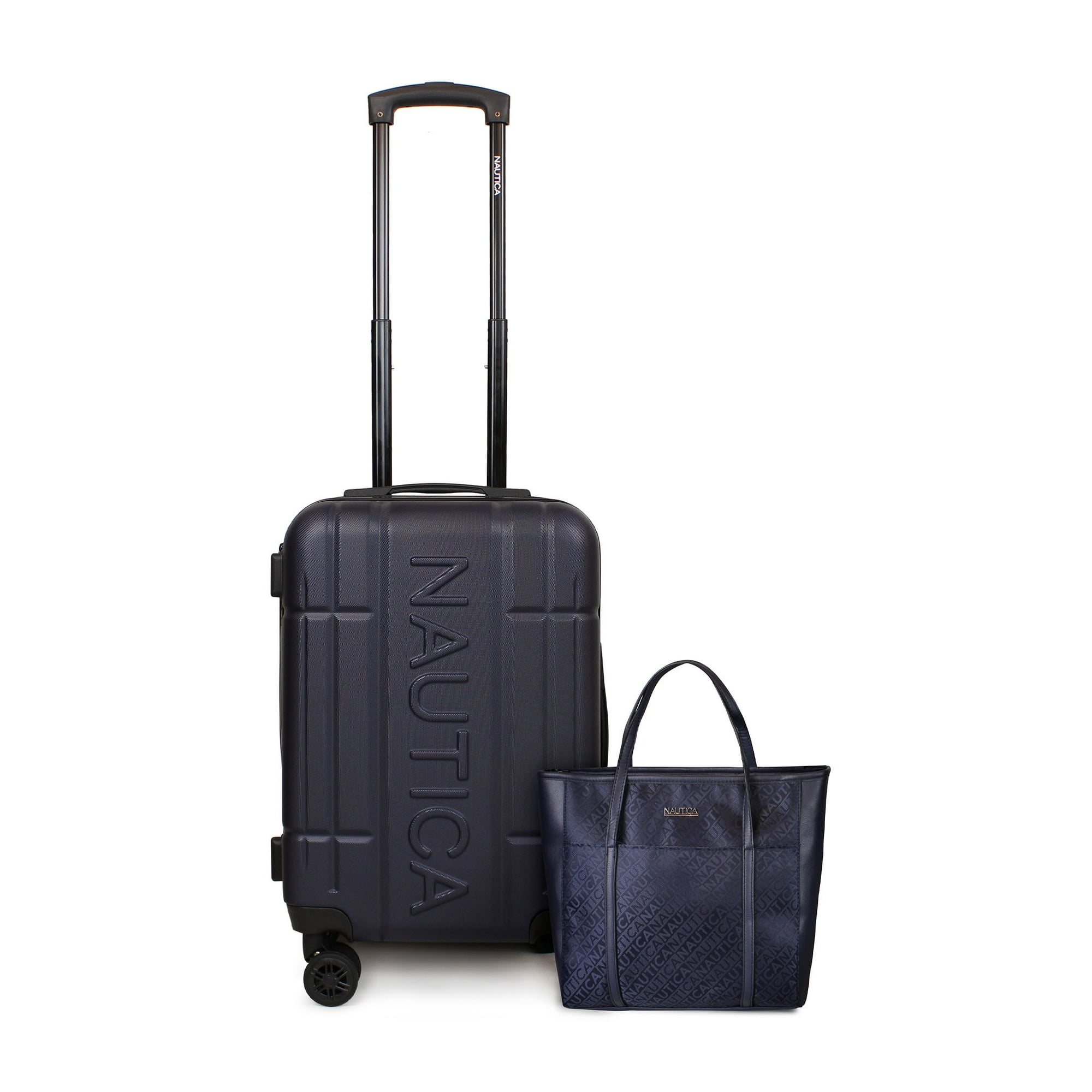 Nautica - Pack Maleta Cabina S (10 Kg) Amsterdam Azul + Cartera Leeway Azul