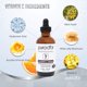 thumbnail image 4 of Set de Cuidado de la Piel PURA D'OR Sérum de Vitamina C al 25% con Derma Roller, 4 of 6