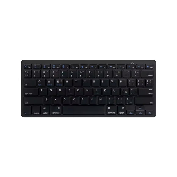 Teclado Ultradelgado BK-3001 Bluetooth - Negro
