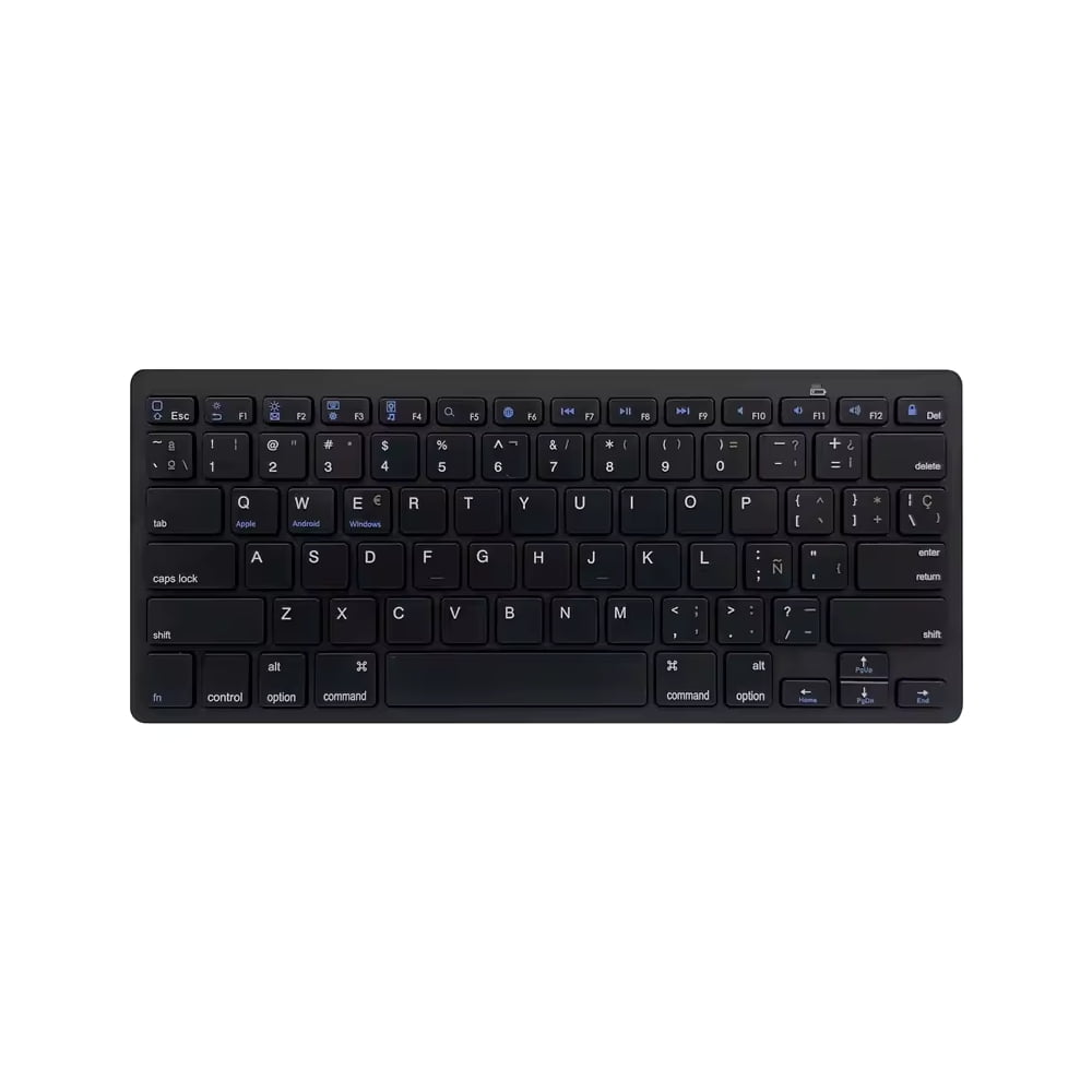 Oem - Teclado Ultradelgado Bk-3001 Bluetooth - Negro