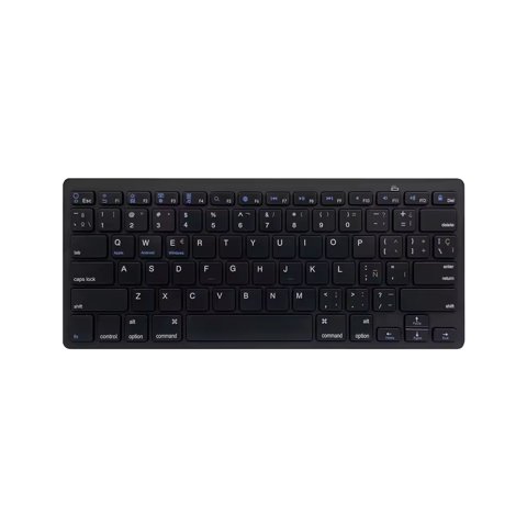 Oem - Teclado Ultradelgado Bk-3001 Bluetooth - Negro