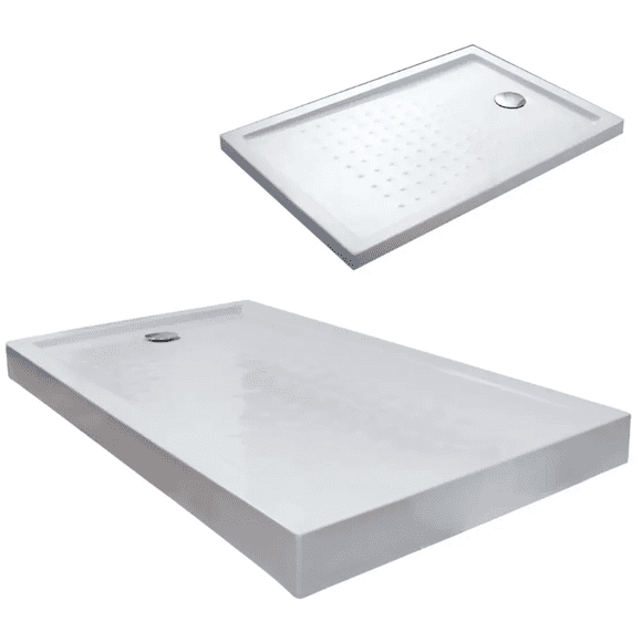 Receptáculo Ducha Xl 140x70 Acrilico Blanco Reforzado Taumm Blanco