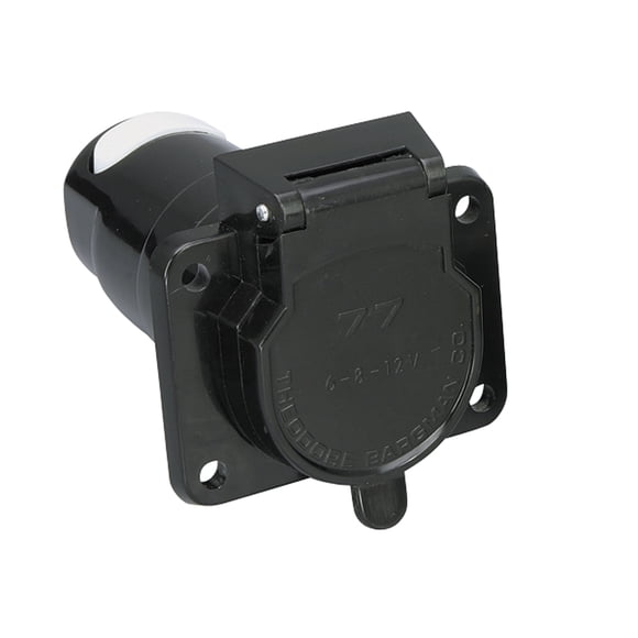 Conector termoplástico de 7 vías Bargman 50-77-001 Car End