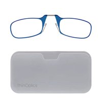 Gafas De Lectura Thinoptics Con Montura Azul De 2,00 Pulgadas, 44 Mm