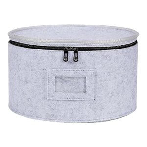 Magideal - Caja De Almacenamiento Móvil Apilable, Contenedor De Almacenamiento De Platos, Caja De Almacenamiento De China, Caja De Almacenamiento De Platos Para 18Cm X 14Cm
