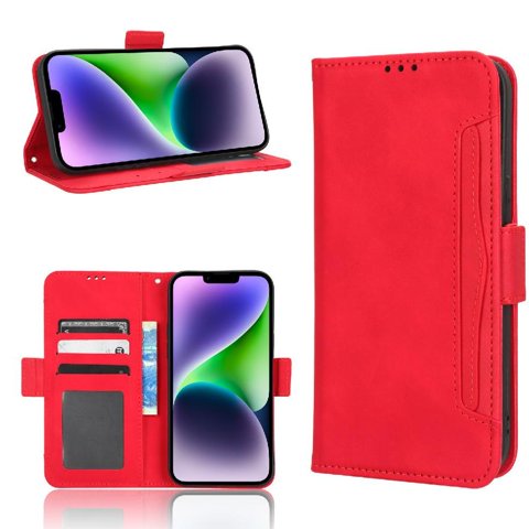 Funda Tipo Billetera Foxdock Para Iphone 15 – Tapa Flip Con Tarjetero