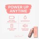 thumbnail image 3 of Alarma Personal HerTime2 HT16723 130 dB IP56 Rosa Gold, 3 of 3