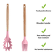 thumbnail image 3 of Juego de utensilios de cocina de 2 piezas, de madera, fáciles de limpiar, antiadherentes, color rosa, 3 of 5