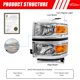 thumbnail image 3 of Conjunto de faros ADCARLIGHTS para Chevy Silverado 1500 14-15, 3 of 9