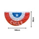 thumbnail image 2 of Escarapela de Chile 90x180cm Fiestas Patrias Cotillon, 2 of 3