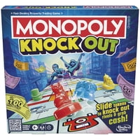 Juego De Mesa Monopoly Knockout Family Party Para Niños, Adolescentes Y Adultos