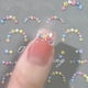 thumbnail image 3 of Xiao Hua stickers de Uñas de Colores Autoadhesivas -6 Hojas, 4.02 X 2.76 Pulgadas stickers de Uñas con Temática Festiva, Manualidades de Arte de Uñas DIY Decoración de Empaque de Regalo, Estilo 1, 3 of 5