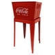 thumbnail image 3 of Bañera Leigh Country CP 98092 roja de acero de 40 litros con soporte, 3 of 5