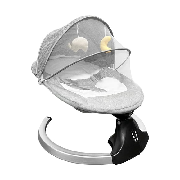 Silla Mecedora Inalámbrica Con Bluetooth Gris