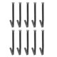 thumbnail image 1 of 10 Piezas Correas Estabilizadoras De Rueda De Bicicleta Estera De Yoga Cinturones De Sujeción Seguros 1.6x45cm, 1 of 5