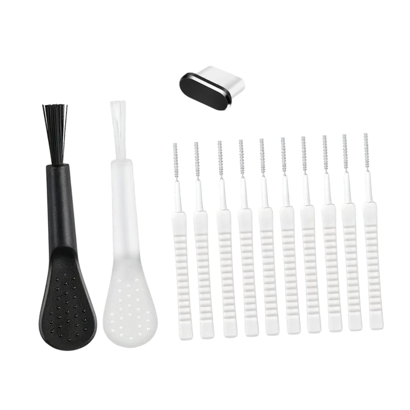 Bothyi - Puerto De Carga De Teléfono Pincel De Limpieza Protección De Puertos Multifuncionales Para 15 16 13 Piezas