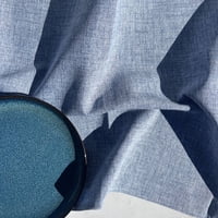 Decoexpress - Camino De Mesa Azul 160X40 Cm – Frescura Y Estilo Atemporal