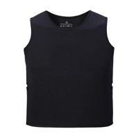 Magideal - Chaleco Sensorial Chaleco De Compresión Sensorial Presión Ajustable Para Trastornos Del Procesamiento Del Estado De Ánimo De Adolescentes Chaleco De 12X20In Negro