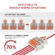 thumbnail image 3 of Conectores De Cables Con Palanca 1 Entrada 4 Salidas 28 12 Awg 10 Piezas, 3 of 6