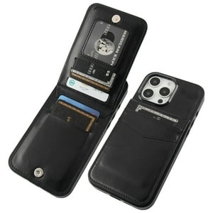Kihuwey - Funda Tipo Cartera Compatible Con Iphone 16 Pro Max De 6 9 Pulgadas De Color Negro