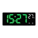 thumbnail image 4 of Despertador Digital Pantalla Grande Regulable Simple Para Oficina Dormitorio Números Verdes, 4 of 5